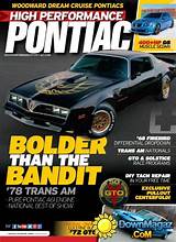Hi Performance Pontiac Magazine Pictures