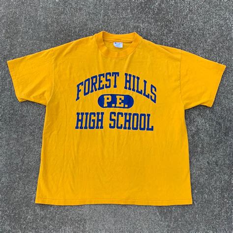 Vintage Vintage J Cole Forest Hills High Schools Champion T Shirt