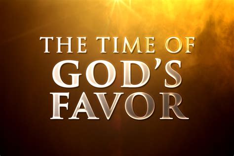 The Time Of Gods Favor New Hope Christian Center