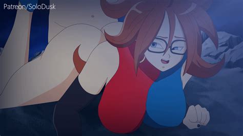 Rule 34 1male Android 21 Animated Ass Big Ass Big Butt Dragon Ball Female Solodusk57 5754914