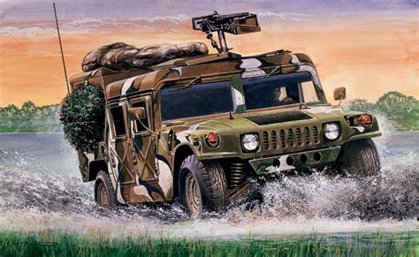 Hummer Desert Patrol Italeri 0249