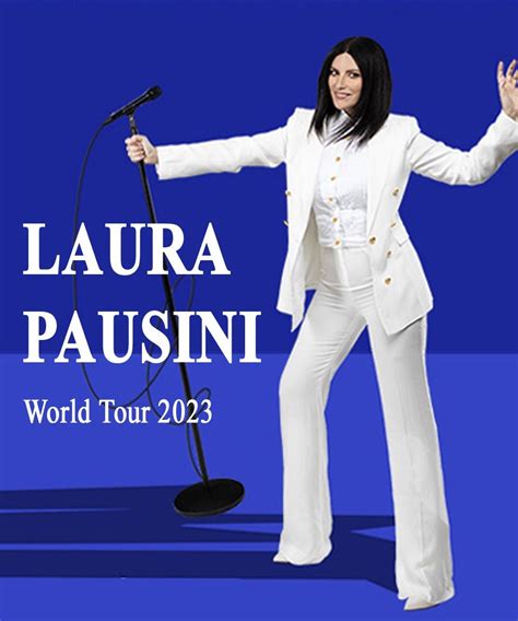 World Tour 2023 Laura Pausini Mantova Teatro Palaunical 23 24