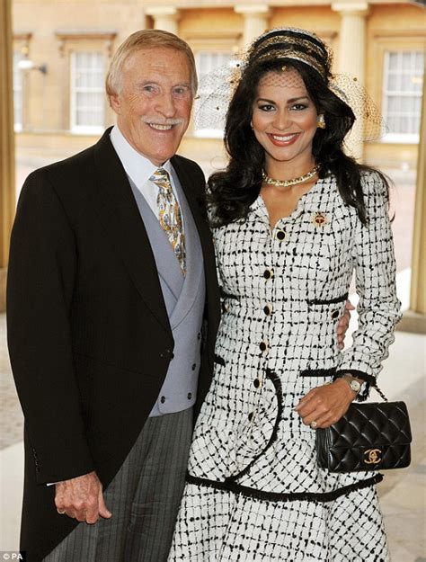 Sir Bruce Forsyths Widow Lady Wilnelia Recalls Their First Meeting Daily Mail Online