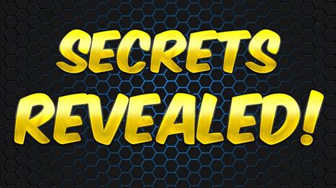Secrets Revealed Youtube