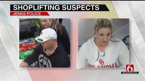 Jenks Police Search For Shoplifting Suspects