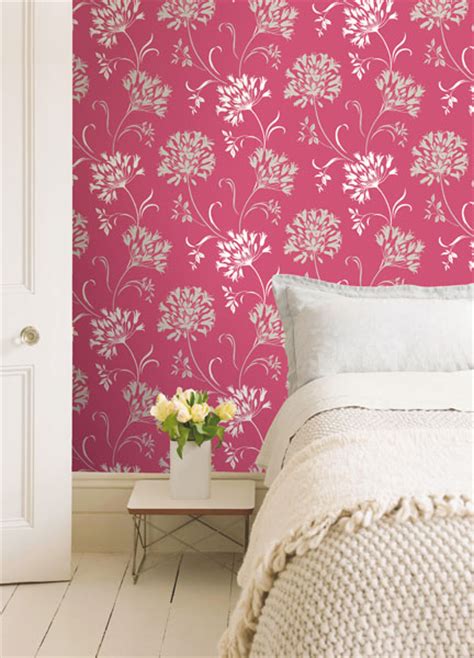 Floral Wallpaper Brewster Home
