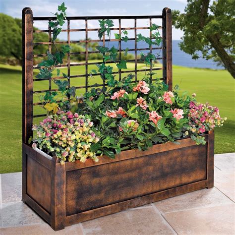 Click here to see different metal flower planters for plants. Trellis Planters Sale - WoodWorking Projects & Plans