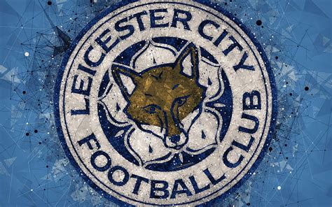 4k Free Download Leicester City Fc Logo Geometric Art English