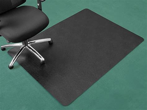 Carpet Chair Mat No Lip 46 X 60 Black H 6545 Uline
