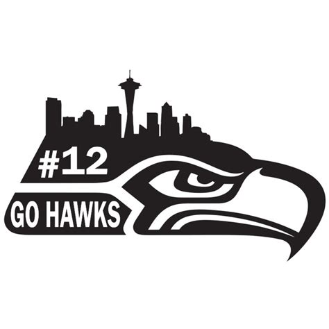 Seahawks Logo Coloring Page