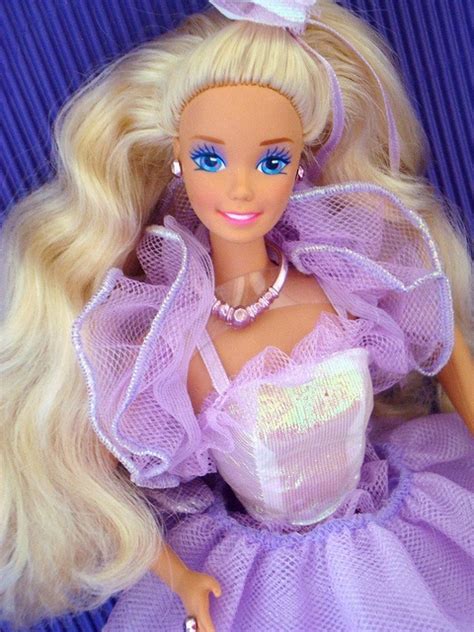 Barbie Pink Dress Fashion Doll Vintage 90s Mattel Pretty In Pink