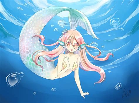 Anime Mermaids Wallpapers Wallpaper Cave