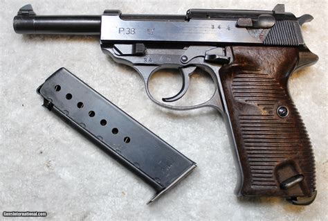 World War Ii Mauser Byf43 Code P38 Semi Automatic Pistol 9mm
