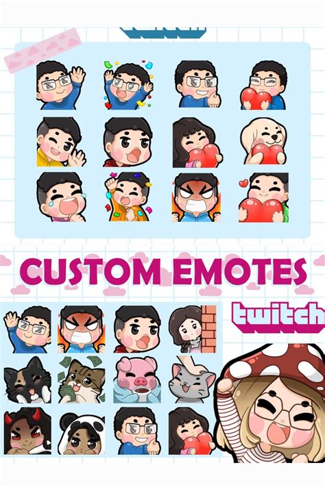 I Will Create Cute Custom Emotes For Twitch Or Discord Kappa Emote
