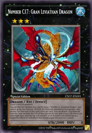 Number C17 Gran Leviathan Dragon Yu Gi Oh Card Maker Wiki Fandom