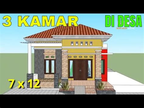 Desain rumah minimalis 2 lantai 7x12 foto desain rumah terbaru 2016 via fotodesainrumahterbaru.blogspot.com. DESAIN rumah minimalis sederhana MODERN 3 kamar tidur 1 ...