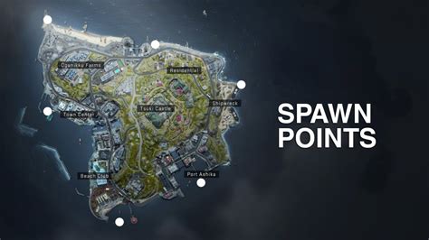 Warzone 2 Dmz All Spawn Points On The New Map Ashika Island