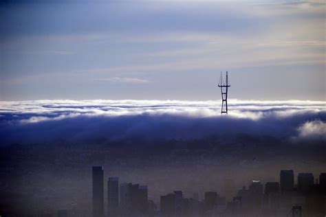 Dense Morning Fog Sets In Around Bay Area San Francisco Chronicle