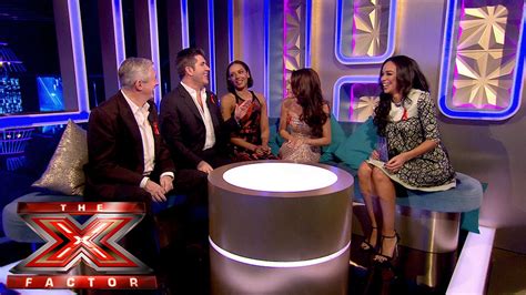 Sarah Jane Catches Up With The Judges The Xtra Factor The X Factor