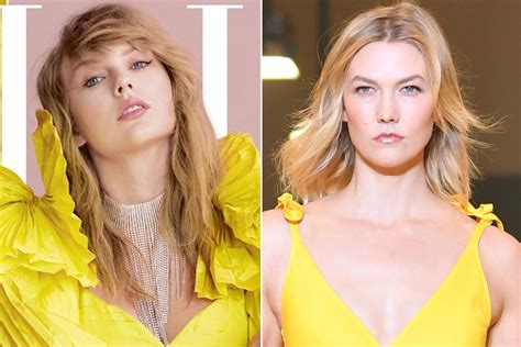 Taylor Swift And Karlie Kloss Are Twinning In Yellow Dresses