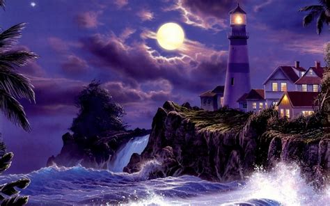 20 Artistiek Lighthouse Hd Wallpapers Achtergronden