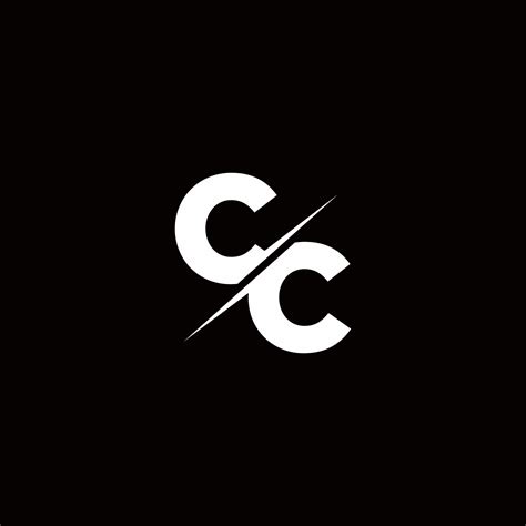 Cc Logo Letter Monogram Slash With Modern Logo Designs Template 2840028