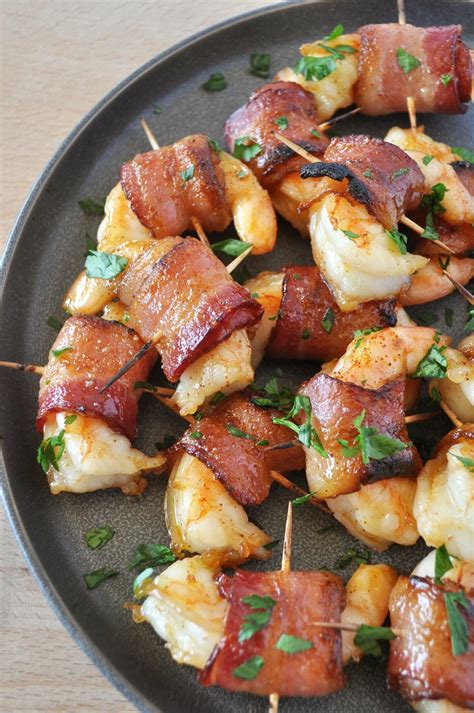 Maybe you would like to learn more about one of these? Bacon Wrapped Shrimp | Bacon wrapped shrimp, Appetizer recipes, Cooking recipes