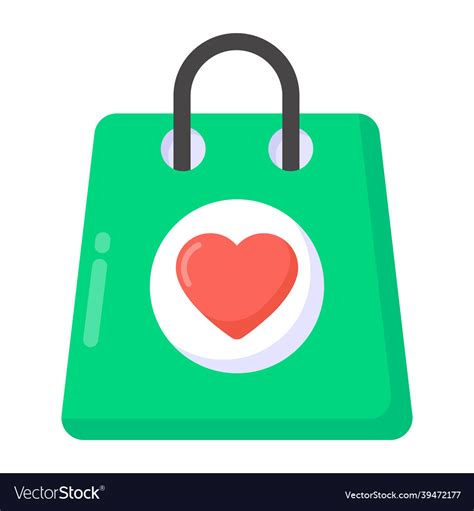 Love Shopping Royalty Free Vector Image Vectorstock