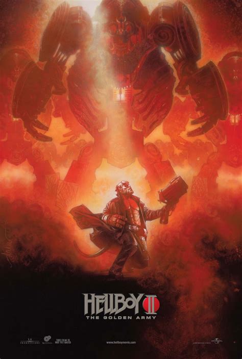 Hellboy Ii The Golden Army Drew Struzans Hellboy 2 Poster