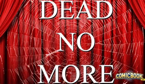 Exclusive Marvel Teases Possible Spider Man Rebirth For Dead No More