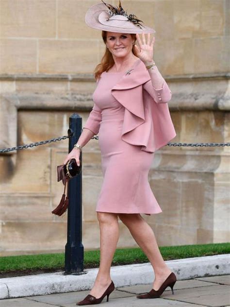Prinz andrew und sarah ferguson verstehen sich trotz scheidung bestens. Royal Wedding 2019: Sarah Ferguson arrives for Lady ...