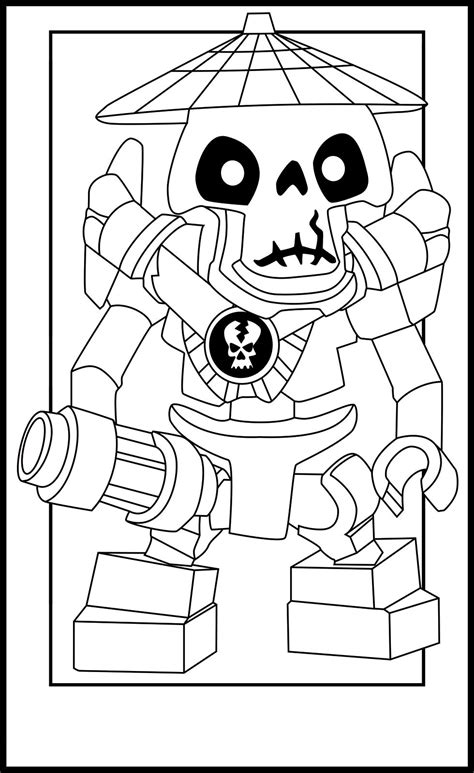 Lego Ninjago Coloring Pages Free at GetColorings.com | Free printable