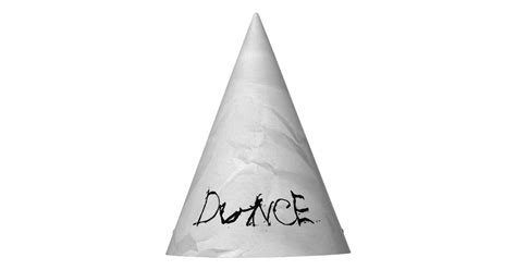 Dunce Cap Grunge Crumpled Party Humor Party Hat Zazzle