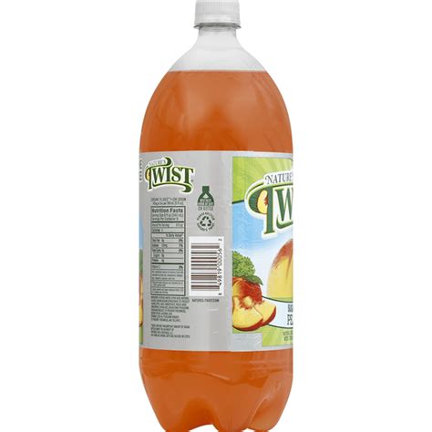 Natures Twist Flavored Drink Sugar Free Peach 2 L Delivery Or