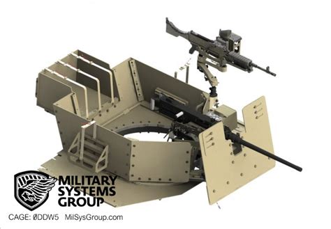 Military Systems Group Inc Machine Gun Turret Mounts Military