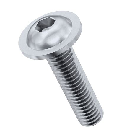 Hardware Bolt Base 6mm A2 Stainless Steel Flanged Hex Head Bolts Flange