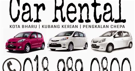 Looking for car rentals in kota bharu? Car Rental Kota Bharu 0189890800 - AG Car Rental Kota Bharu