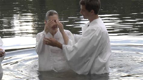 Third Annual River Baptism Youtube