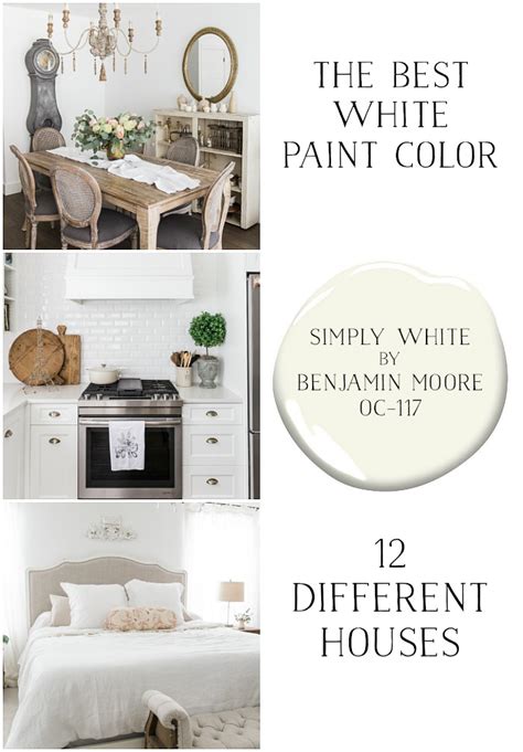 Simply White By Benjamin Moore The Best White Paint Color So Much
