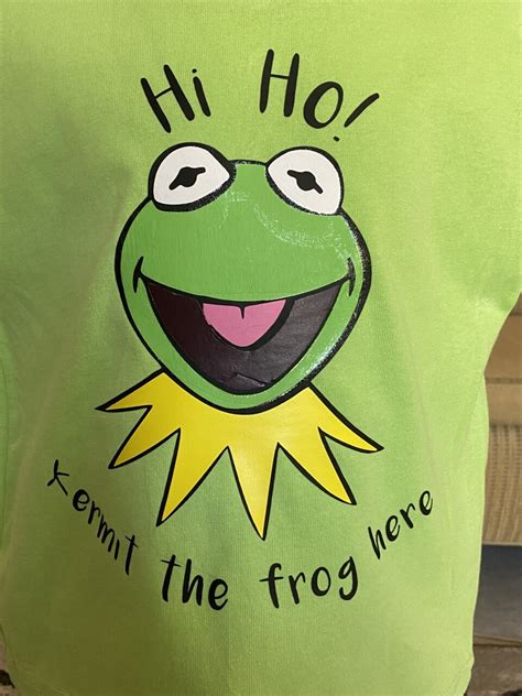 Hi Ho Kermit The Frog Here Muppets T Shirt Hoodie Sweatshirt Etsy