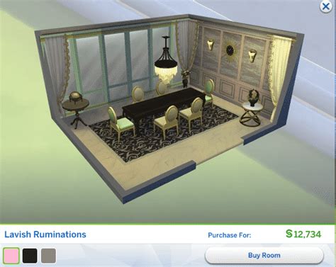 The Sims 4 Vintage Glamour Build Items Overview
