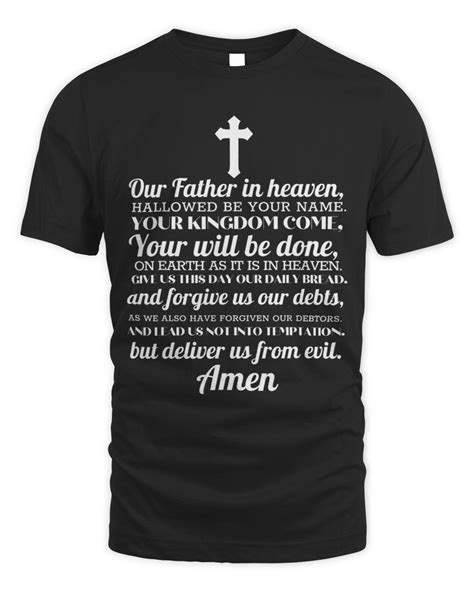 Lords Prayer God Prayer Our Father In Heaven Christian Lover Senprints