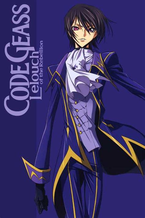 Code Geass Lelouch Of The Rebellion 2006 Theadius The Poster Database Tpdb