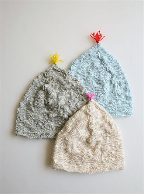 Ravelry Pointy Hats For Newborns Pattern By Purl Soho