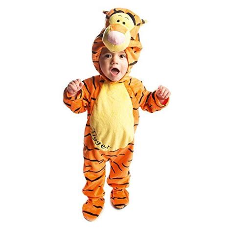 Disney Baby Tigger Plush All In One Romper With Moulded Head 18 24