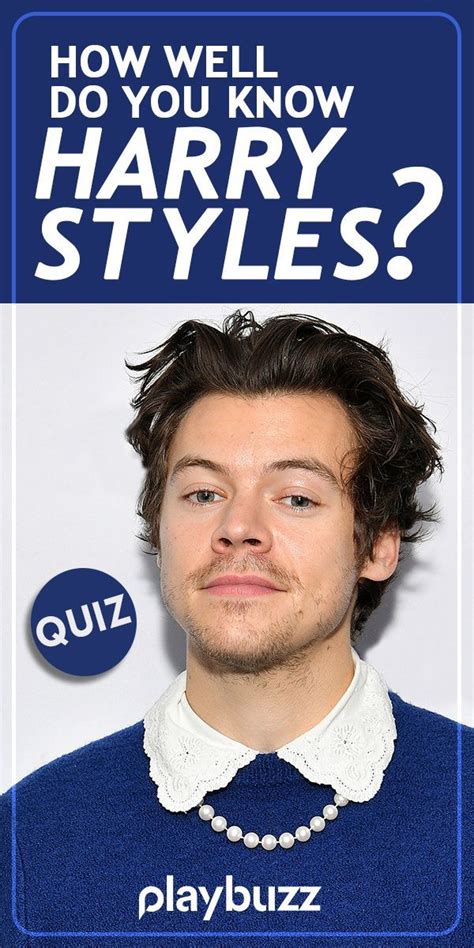 How Well Do You Know Harry Styles Harry Styles Quiz Quiz One