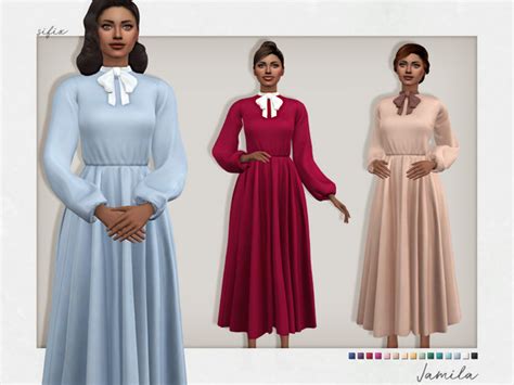 The Sims Resource Jamila Dress