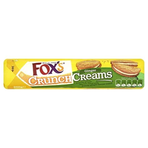 Foxs Crunch Ginger Creams 200g