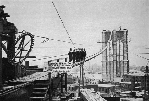 Das Unmögliche Vollbracht Der Bau Der Brooklyn Bridge