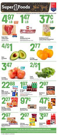Weekly ads, email promotions and more! Super 1 Foods Opelousas - Weekly Ad, Sale, Offers ...
